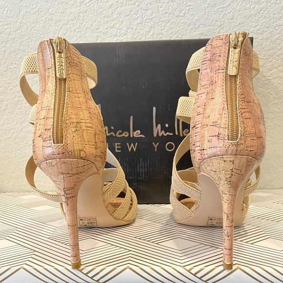 Nicole Miller Melie Strappy Heel size 8.5 - Picture 4 of 11